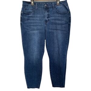 Judy Blue Keene Mid Rise Mineral Wash Relaxed Fit Jeans